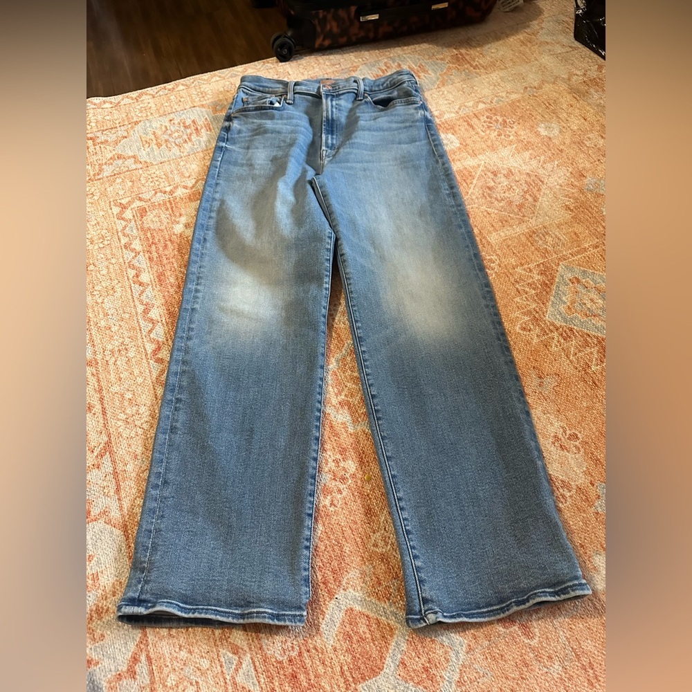 Mother the rambler zip flood in out of the blue wash size 32 - Picture 10 of 11